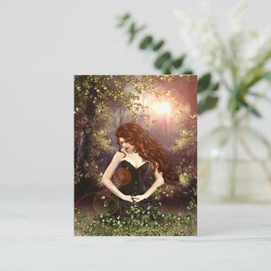 Fantasy Dreamer Postkarte (Stehend Vorderseite)