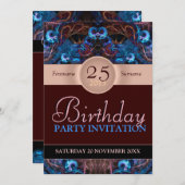 Fantasy Dreams Geburtstagsparty Einladung (Vorne/Hinten)