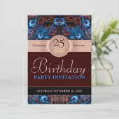 Fantasy Dreams Geburtstagsparty Einladung (Stehend Vorderseite)