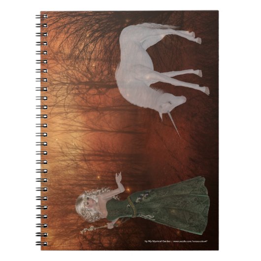 Fantasy Dreams Notebook Notizblock (Vorderseite)