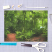 Fantasy Dschungel Seidenpapier (Handwerk)