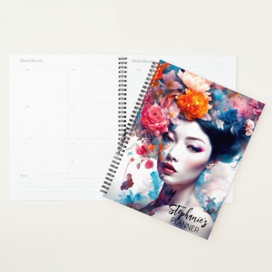 Fantasy Elegant Flower Girl Planer (Anzeige)