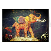 Fantasy Elephant Statue in Chiang Mai, Thailand (Vorderseite (Horizontal))