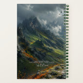 Fantasy-Elfen-Ranger-Notizbuch Notizblock (Rückseite)