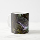 Fantasy-Elfen-Waldbild / Wandkunst Kaffeetasse (Vorderseite Links)