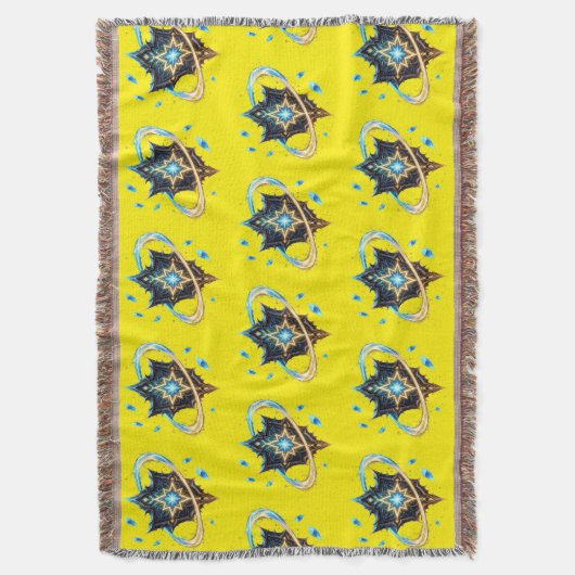 Fantasy Emblem with Floating Blades – Magical Ener Decke (Vorderseite Vertikal)