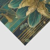 Fantasy Emerald Queens of the Forest Decoupage Seidenpapier (Ausschnitt)