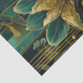 Fantasy Emerald Queens of the Forest Decoupage Seidenpapier (Ausschnitt)