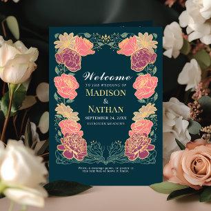 Fantasy Enchanted Blumengarten Hochzeit Programm