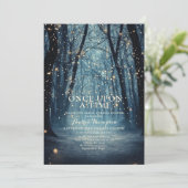 Fantasy Enchanted Brautparty Einladung (Stehend Vorderseite)