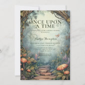 Fantasy Enchanted Brautparty Einladung (Vorderseite)