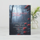 Fantasy Enchanted Brautparty Einladung (Stehend Vorderseite)