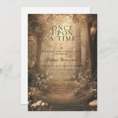 Fantasy Enchanted Brautparty Einladung (Vorne/Hinten)