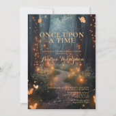 Fantasy Enchanted Brautparty Einladung (Vorderseite)