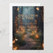 Fantasy Enchanted Brautparty Einladung (Vorne/Hinten)