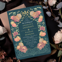 Fantasy Enchanted Floral Garten Hochzeit