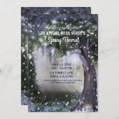 Fantasy Enchanted Lavender Liebe Forest Prom Tanz Einladung (Vorne/Hinten)