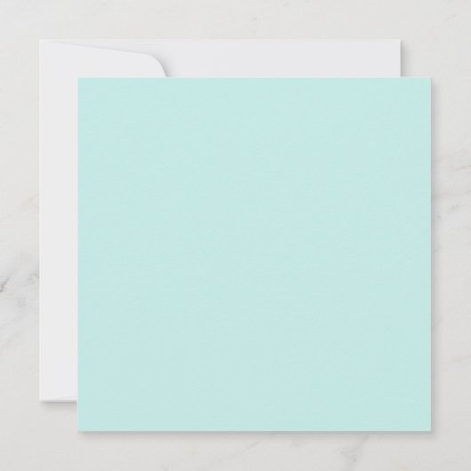 Fantasy Engel and Unicorn Flat Card (Rückseite)