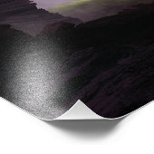 Fantasy Epos Tal drucken. Fotodruck (Ecke)