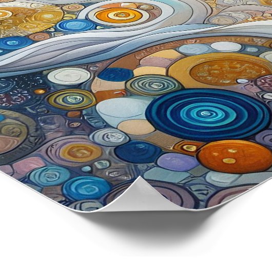 Fantasy equine Poster (Ecke)