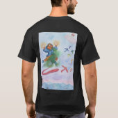 Fantasy Eros God Light Dimension Liebe T-Shirt (Rückseite)