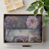 Fantasy-Eule-Blumen Seidenpapier (Geschenk)