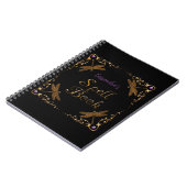 Fantasy Faible Tale Zauberbuch Personalisiert Notizblock (Linke Seite)
