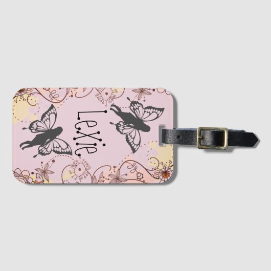 Fantasy Fairies  Gepäckanhänger (Vorderseite (Horizontal))