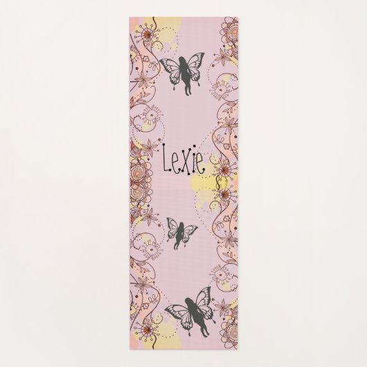 Fantasy Fairies Yogamatte (Vorderseite)