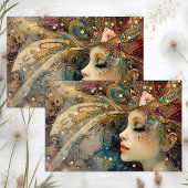 FANTASY FAIRY DECOUPAGE SEIDENPAPIER