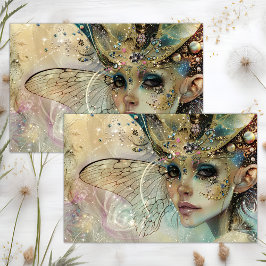 FANTASY FAIRY DECOUPAGE SEIDENPAPIER
