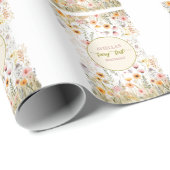 Fantasy Fairy Erste Wildblume Geschenkpapier (Rolleneckpunkt)