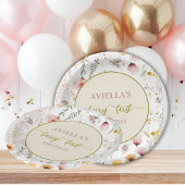 Fantasy Fairy Erste Wildblume Pappteller