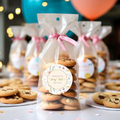 Fantasy Fairy Erste Wildblume Runder Aufkleber