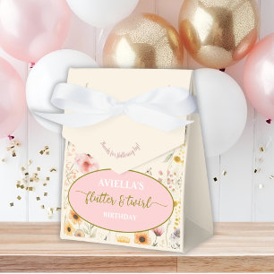 Fantasy Fairy Flutter und Twirl Wildblume Geschenkschachtel