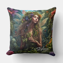 Fantasy Fairy In The Garden Kissen