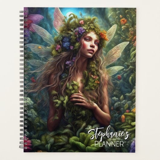Fantasy Fairy In The Garden Planer (Vorderseite)