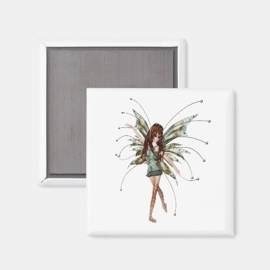 Fantasy Fairy Magnet (Vorderseite/Rückseite)