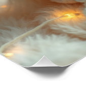 Fantasy Fairy Mother and Baby Art Poster (Ecke)