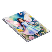 Fantasy Fairy Notebook 6,5 x 8,75 Zoll Notizblock (Rechte Seite)