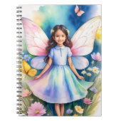 Fantasy Fairy Notebook 6,5 x 8,75 Zoll Notizblock (Vorderseite)
