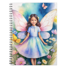 Fantasy Fairy Notebook 6,5 x 8,75 Zoll Notizblock