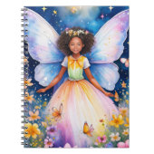 Fantasy Fairy Notebook 6,5 x 8,75 Zoll Notizblock (Vorderseite)