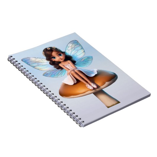 Fantasy Fairy Notebook 6,5 x 8,75 Zoll Notizblock (Rechte Seite)