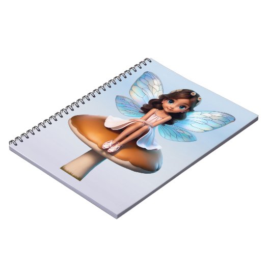 Fantasy Fairy Notebook 6,5 x 8,75 Zoll Notizblock (Linke Seite)