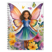 Fantasy Fairy Notebook 6,5 x 8,75 Zoll Notizblock (Vorderseite)