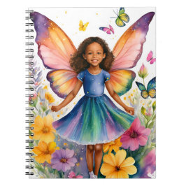 Fantasy Fairy Notebook 6,5 x 8,75 Zoll Notizblock
