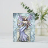 Fantasy Fairy Postcard 'Serenity' Postkarte (Stehend Vorderseite)
