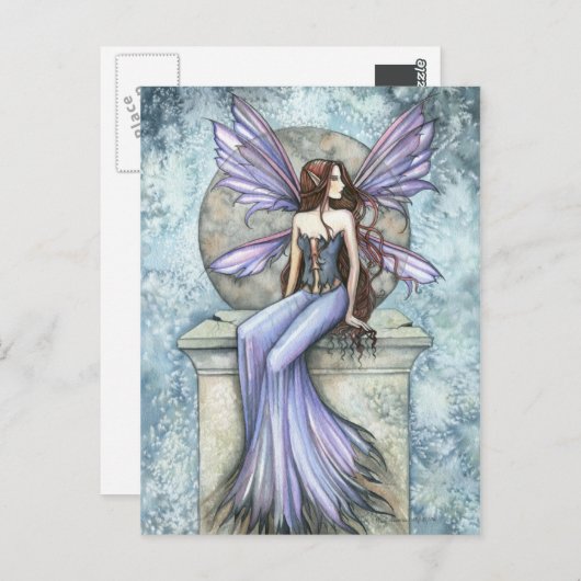 Fantasy Fairy Postcard 'Serenity' Postkarte (Vorne/Hinten)