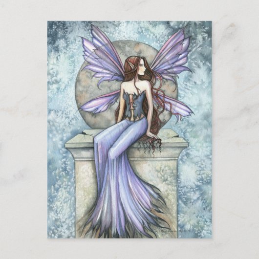 Fantasy Fairy Postcard 'Serenity' Postkarte (Vorderseite)